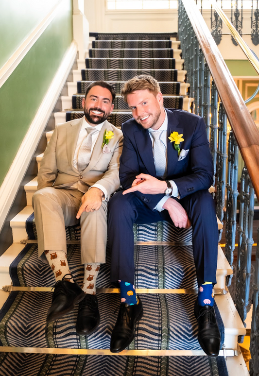 Why Incredible Socks Are the Perfect Wedding Day Socks